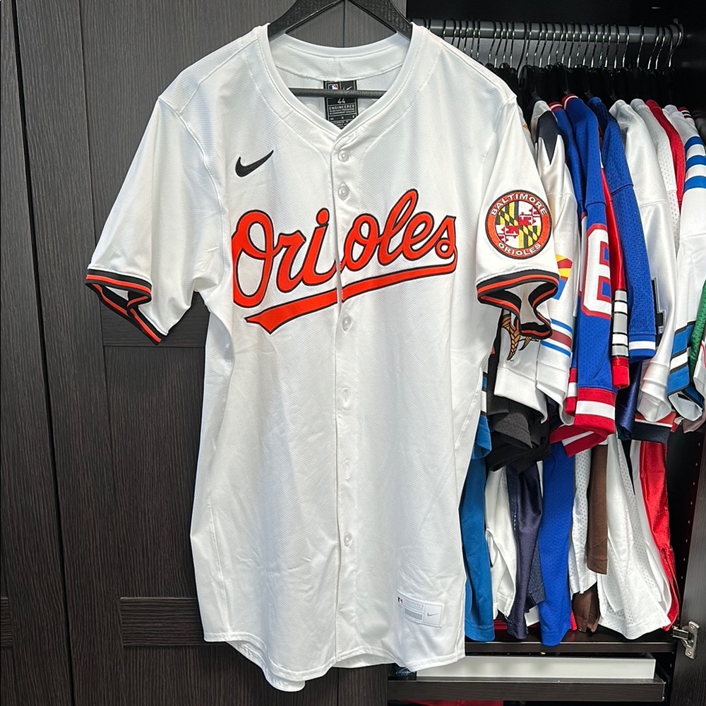 Baltimore Orioles Nike Home Elite Jersey - White